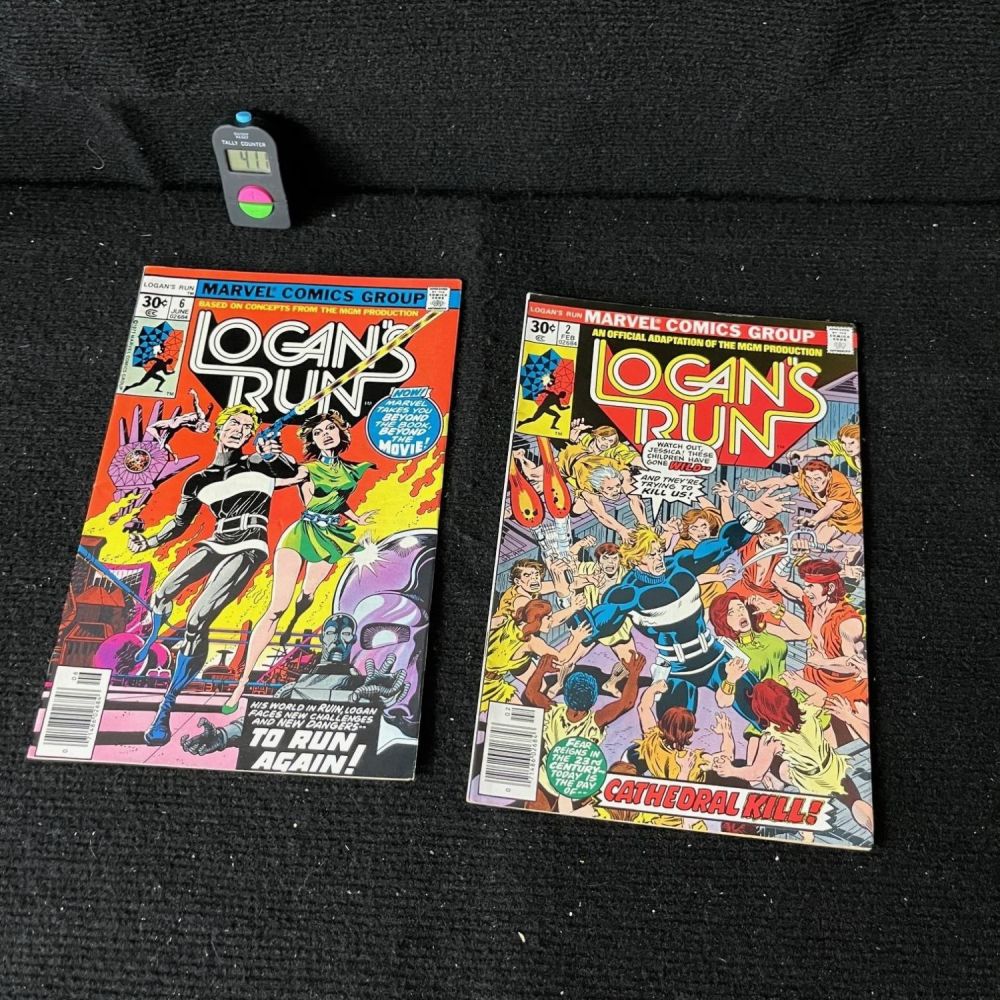Lot 410: Logan's Run 2 & 6 1st Thanos Solo Story