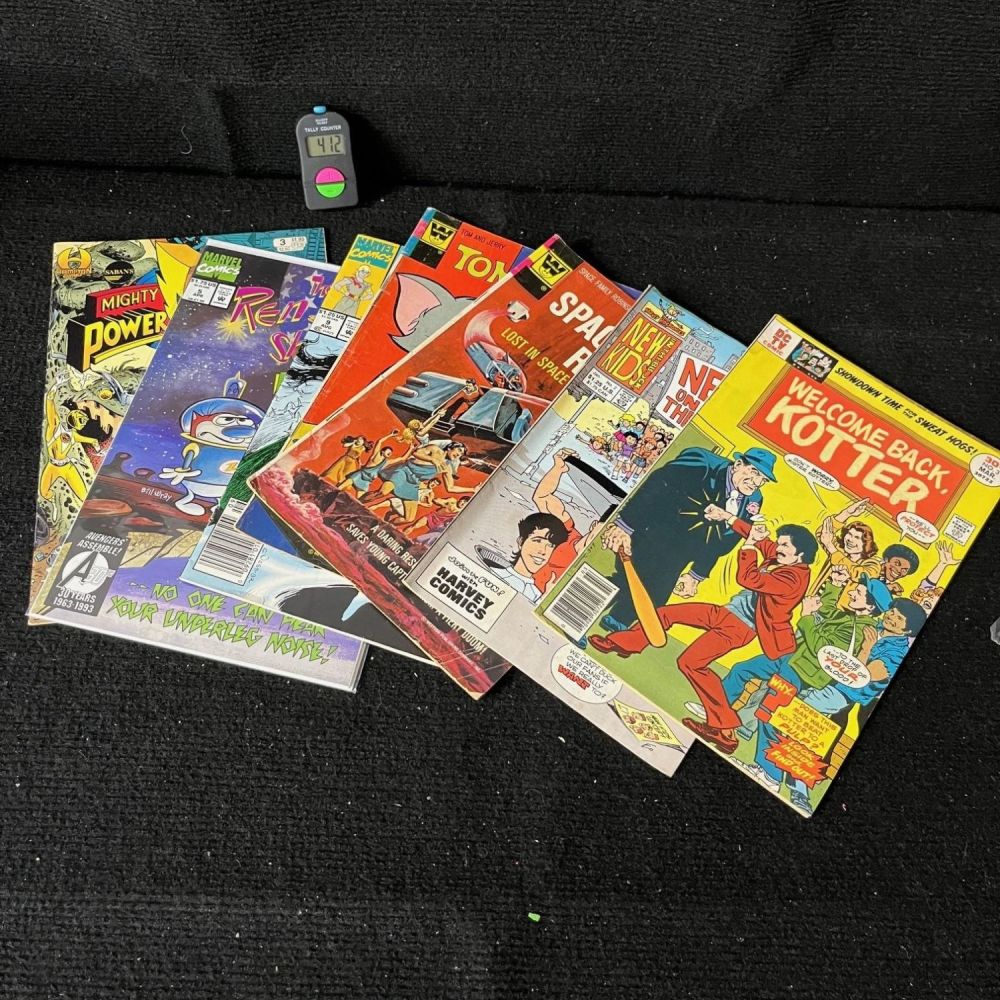 Lot 412: Mix of Cartoon & TV Bronze & Copper Age Comics