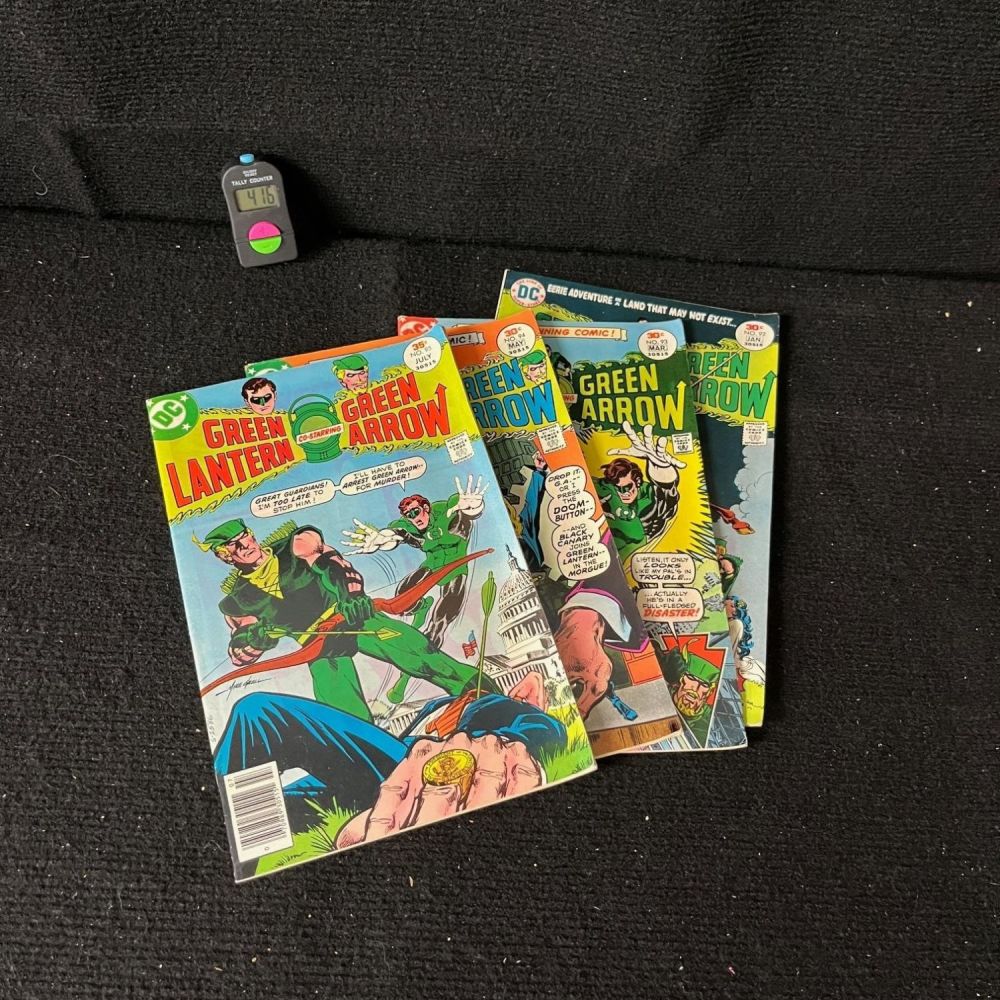 Lot 416: Green Lantern 92-95 DC Bronze Age Series