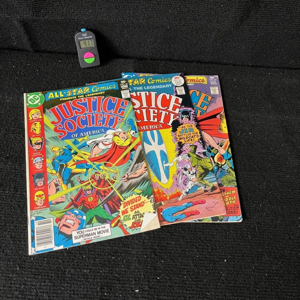 Lot 417: All Star Comics 66-68 Feat. JSA