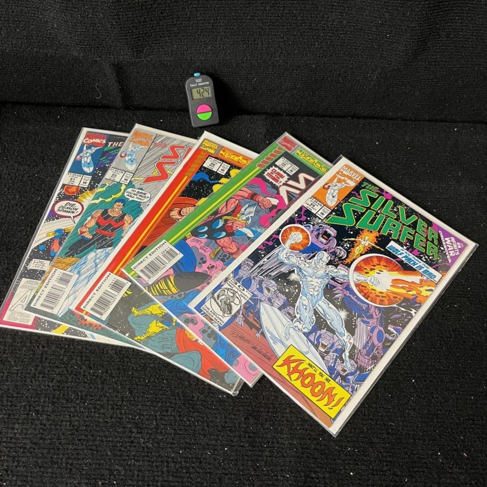 Lot 424: Silver Surger Comic Lot