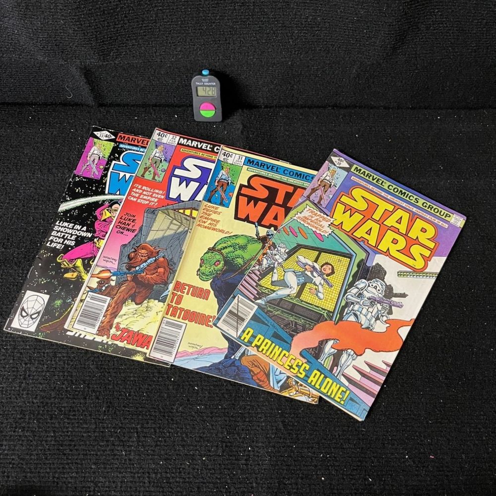 Lot 428: Star Wars 30-33 Marvel Bronze Age Lot