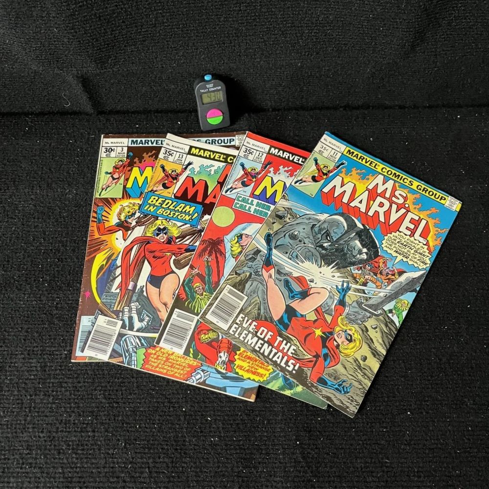 Lot 430: Ms. Marvel Bronze Age Series Lot