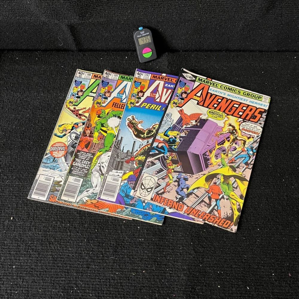 Lot 435: Avengers 190-193