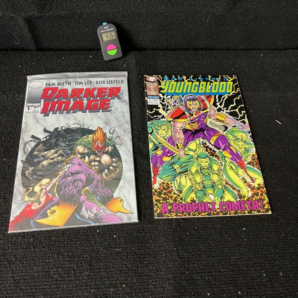 Lot 436: Darker Image 1 & Youngblood 2 Key Issues