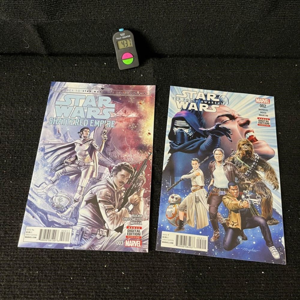 Lot 437: Star Wars Force Awakens 2 & 3