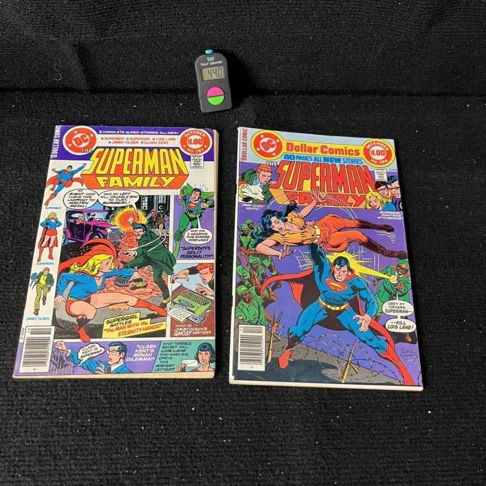 Lot 440: Superman Family Bronze Age Lot
