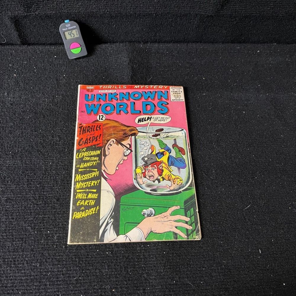 Lot 451: Unknown Worlds 35 ACG Silver Age Horror