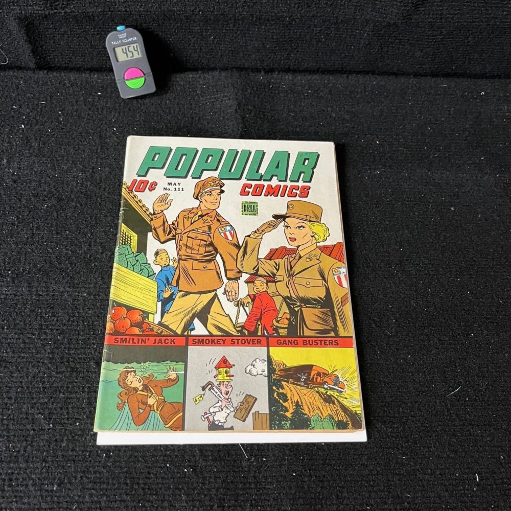 Lot 455: Popular Comics 111 WWII Cover