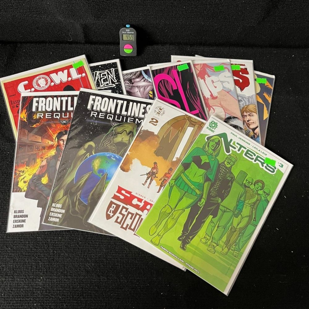 Lot 460: Modern Age Comic Lot w/ Marvel Preview of Inferno