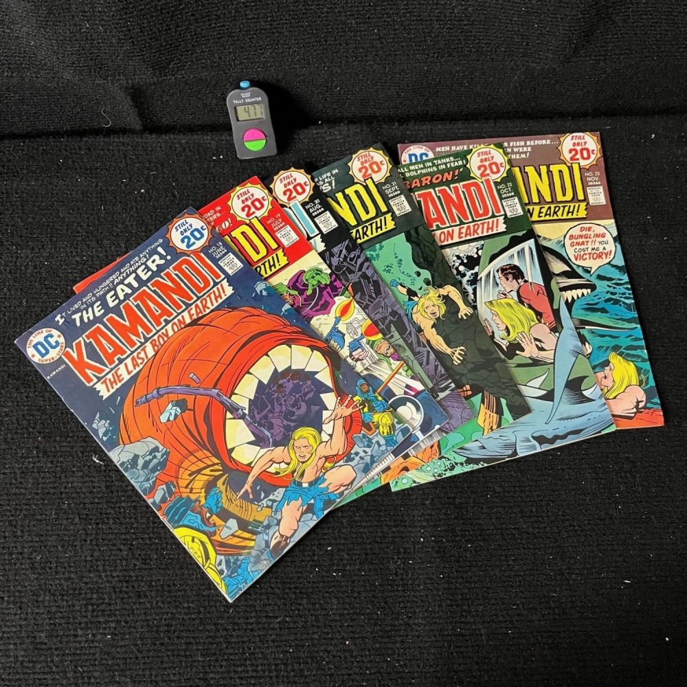 Lot 477: Kamandi 18-23 DC Bronze Age Jack Kirby