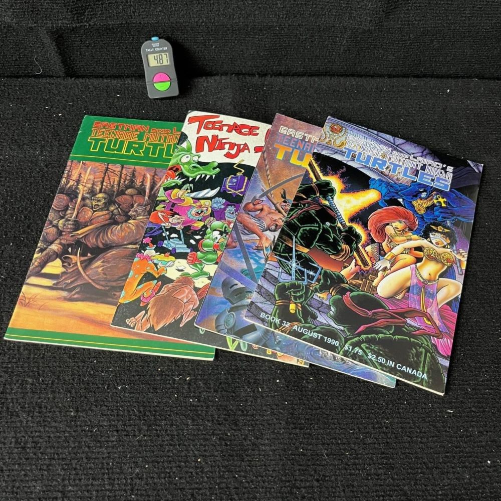 Lot 487: Teenage Mutant Ninja Turtles Mirage 1st Series Lot