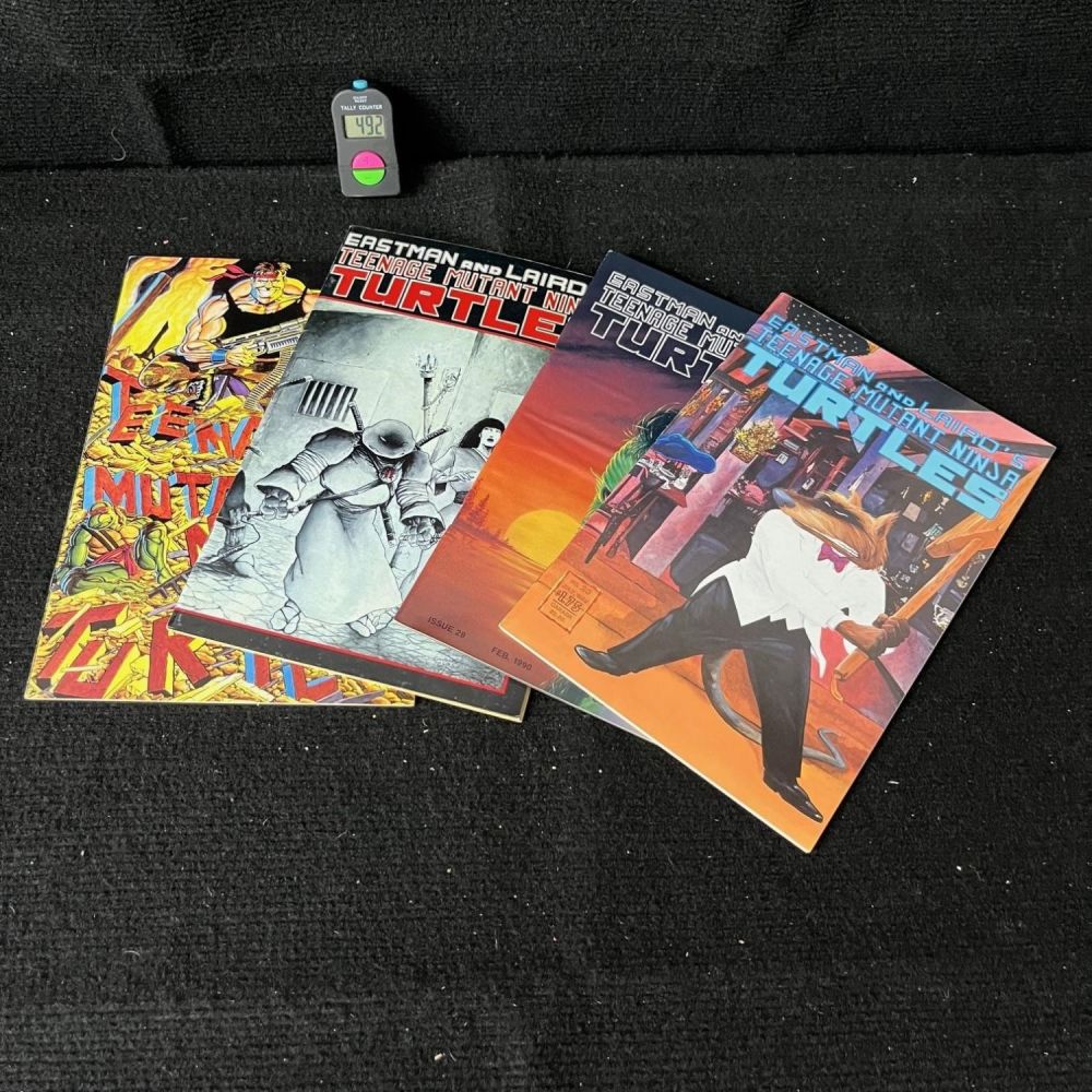 Lot 492: Teenage Mutant Ninja Turtles Mirage 1st Series Lot