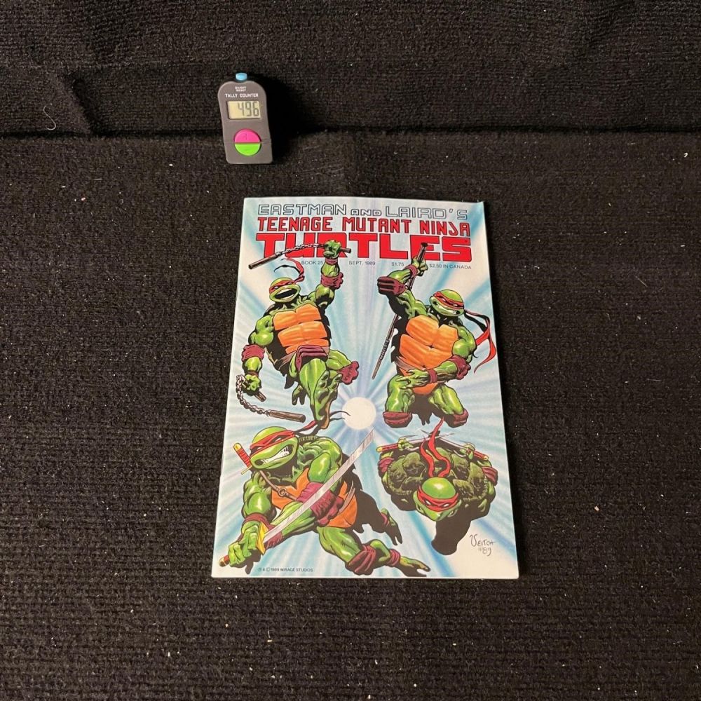 Lot 496: Teenage Mutant Ninja Turtles 25 Mirage Series