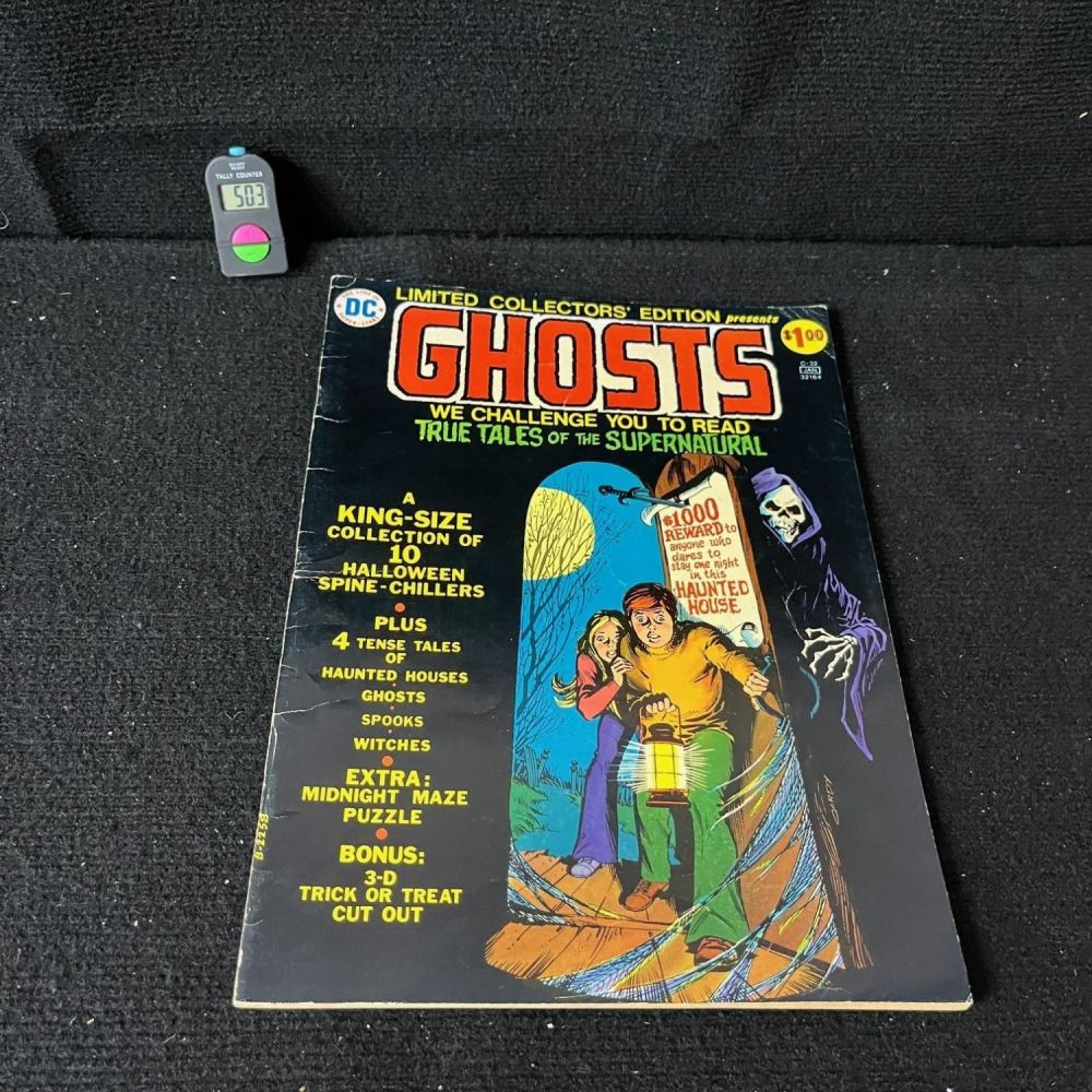 Lot 503: Ghosts Limited Gollector's Edition DC Giant Comic