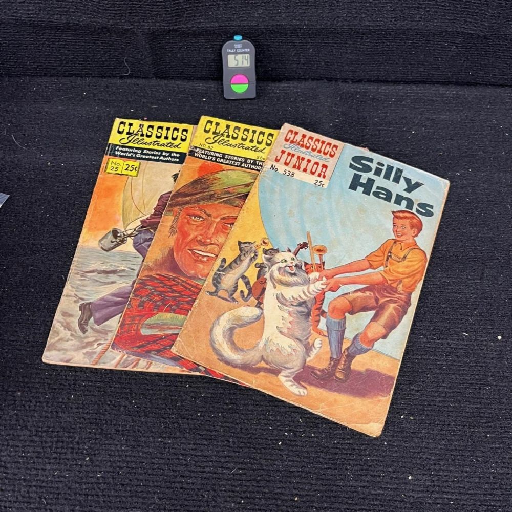 Lot 514: Classics Illustrated + Bronze Age Comics