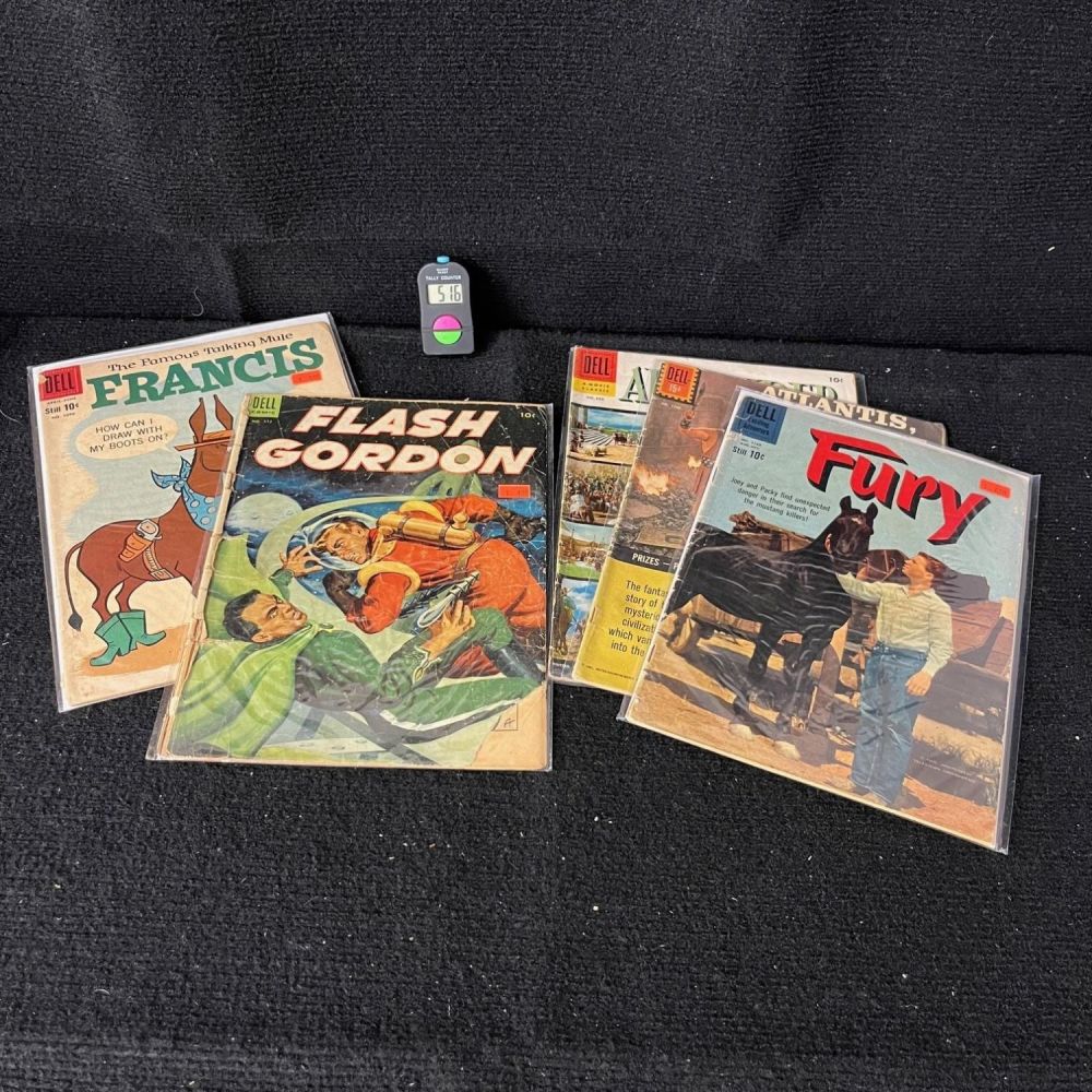 Lot 516: Dell Four Color Comic Lot w/ Flash Gordon