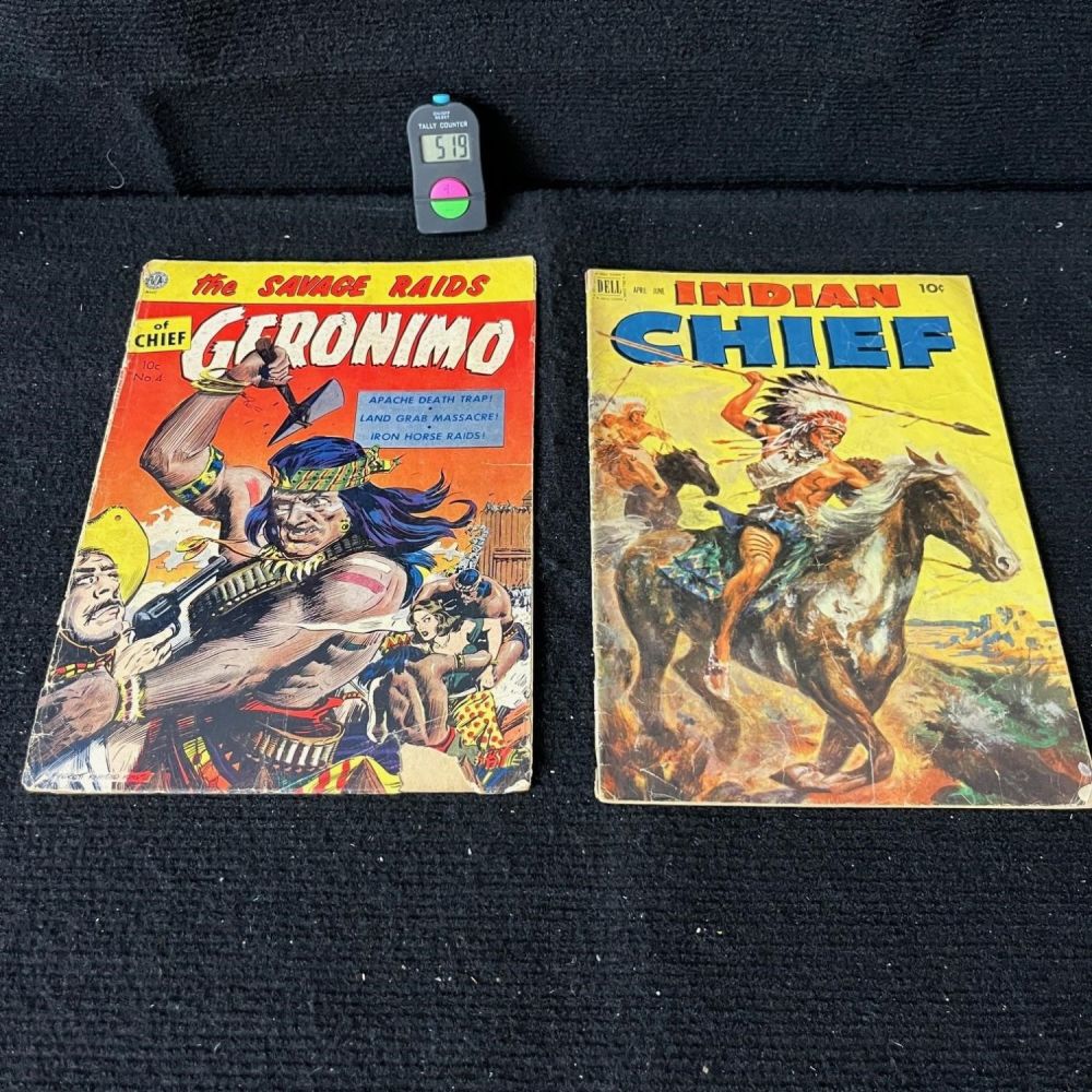 Lot 519: GoldenAge Western Lot w/ Geronimo +