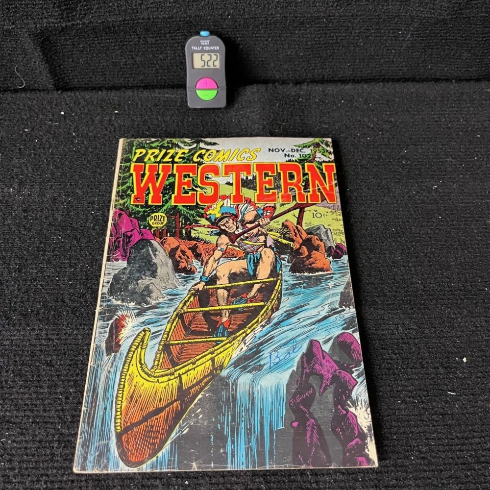 Lot 522: Prize Comics 102 Westerns