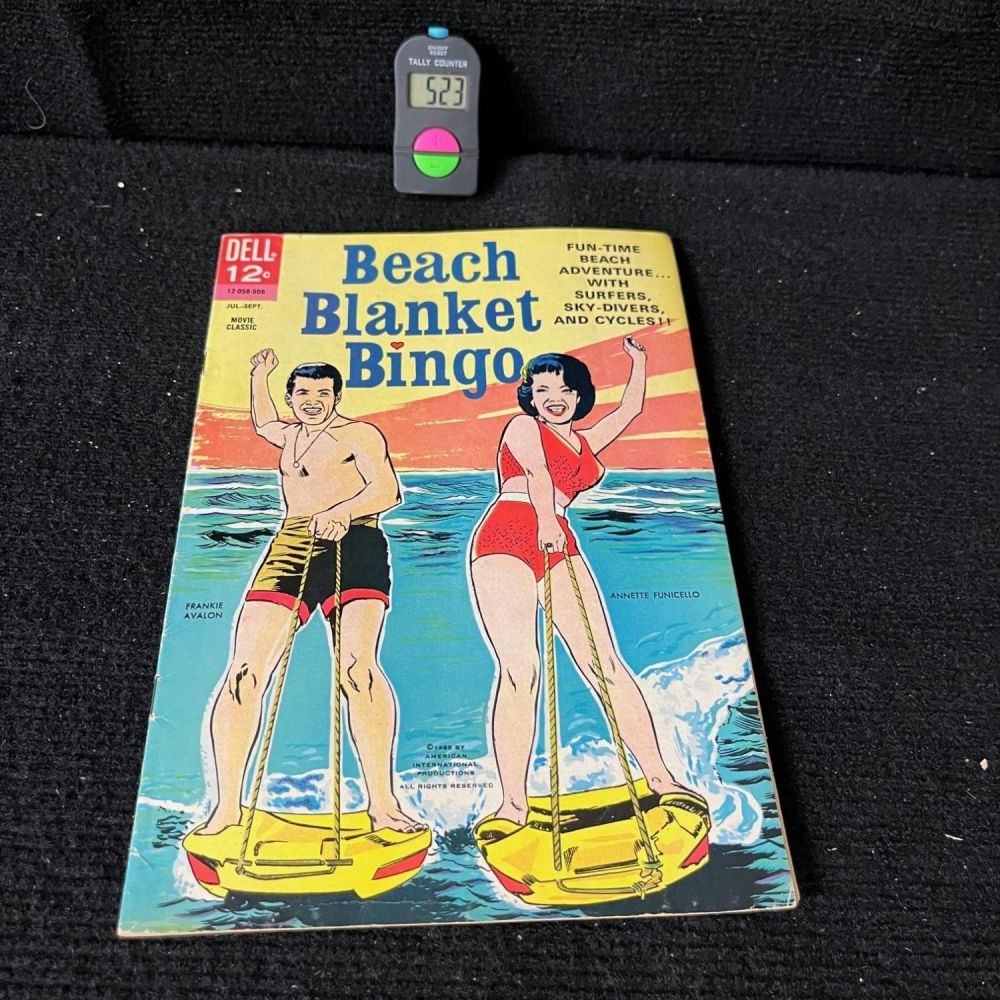 Lot 523: Beach Blanket Bingo Dell Silver Age