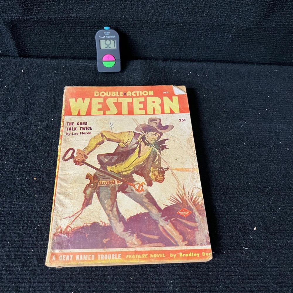 Lot 527: Double Action Western Pulp Western
