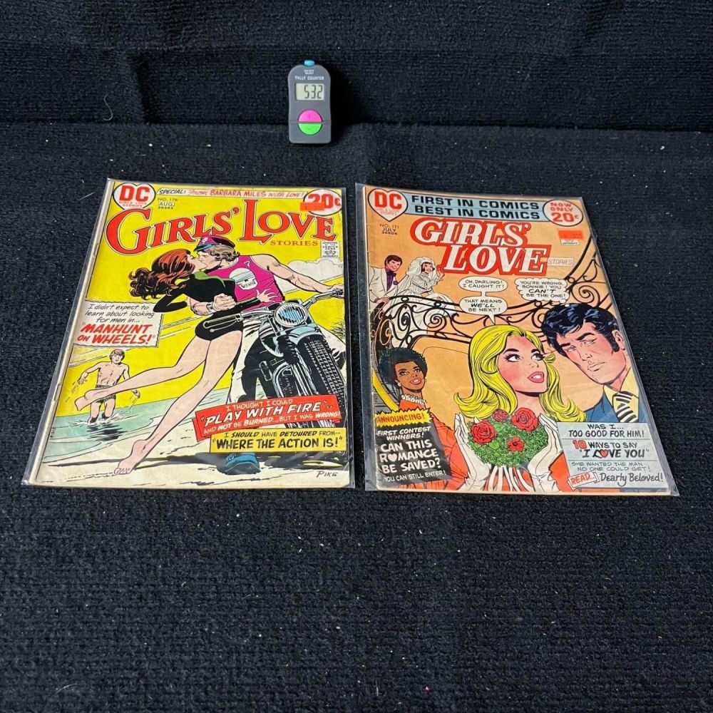 Lot 532: Girls' Love DC Silver & Bronze Age Romance Lot