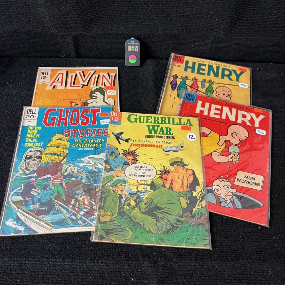 Lot 534: Dell Silver Age Comic Lot