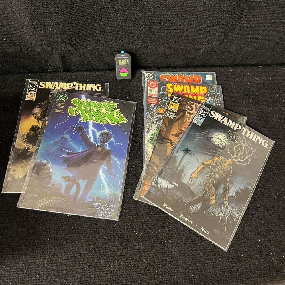 Lot 536: Swamp Thing Copper Age Comic Lot