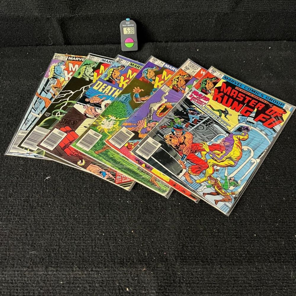 Lot 538: Master of Kung Fu Marvel Late Issue Late