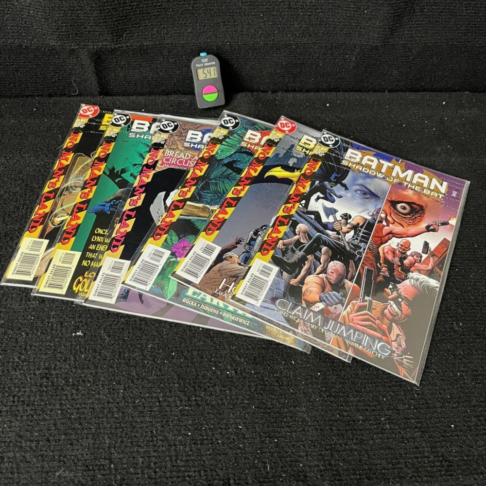 Lot 541: Batman Shadow of the Bat Comic Lot