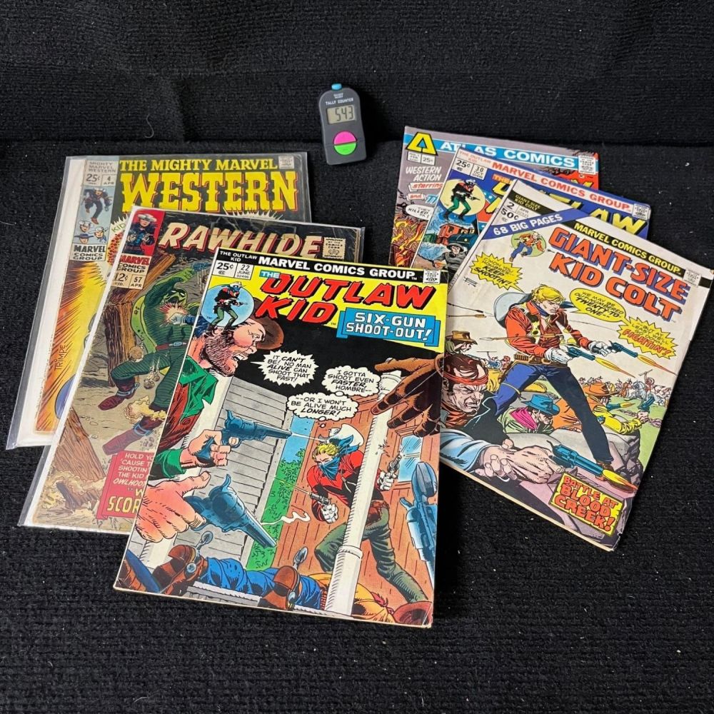 Lot 543: Marvel Bronze Age Western Lot