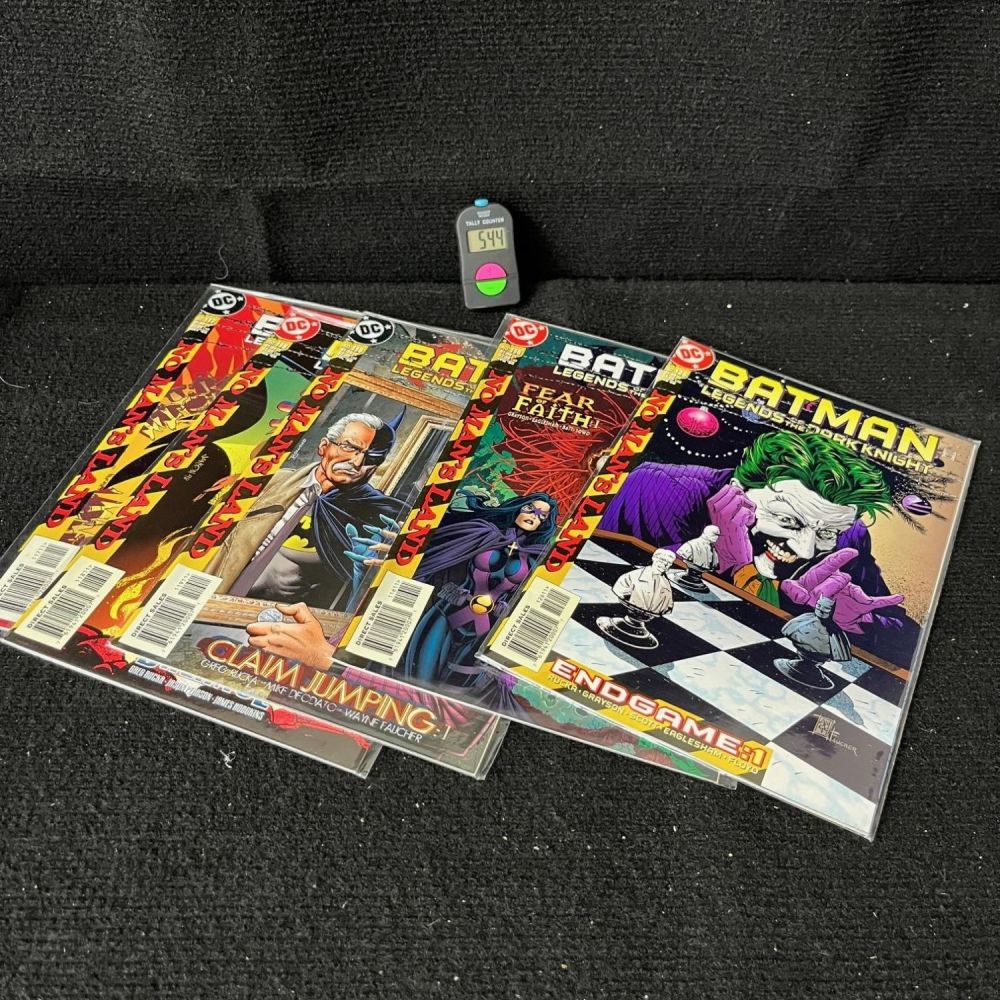 Lot 544: Batman Legends of the Dark Knight Comic Lot