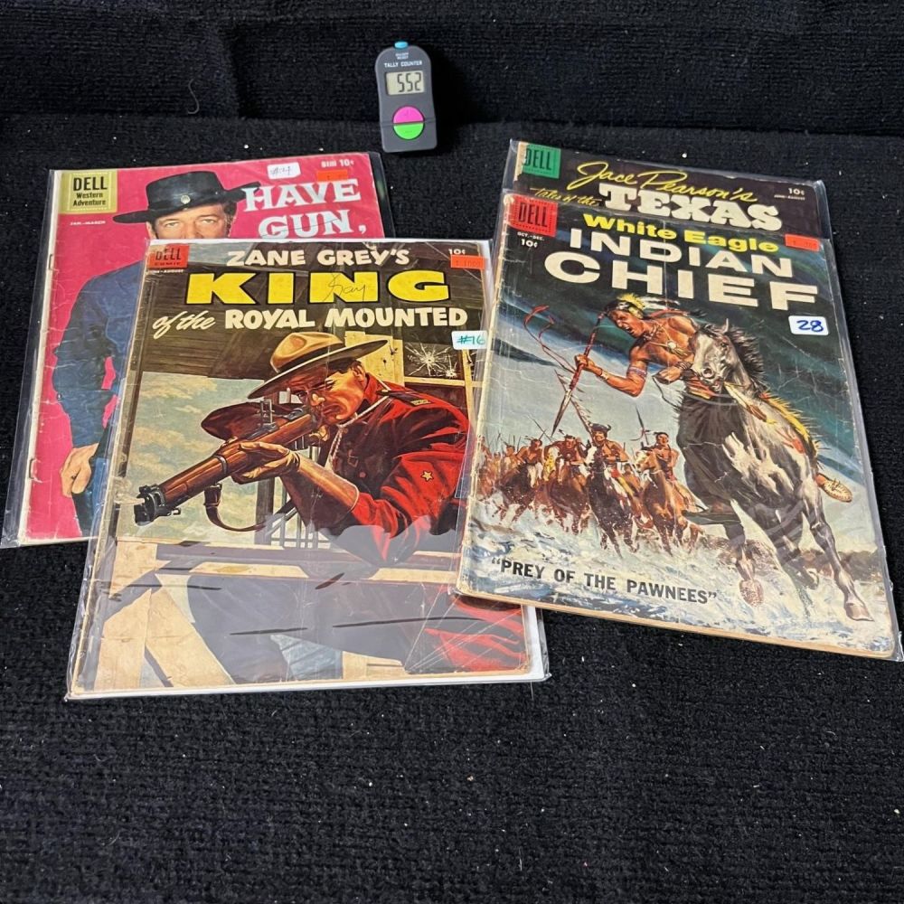 Lot 552: Dell Golden & silver Age Comic Lot