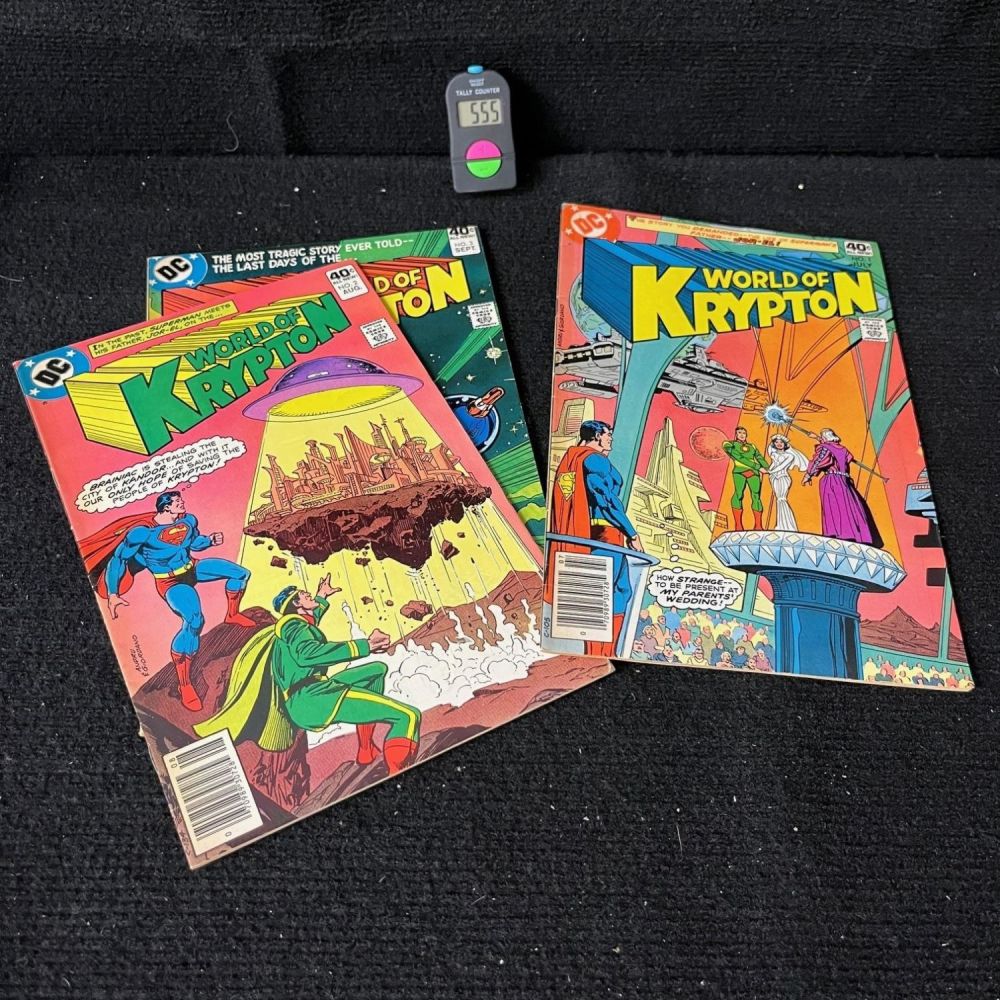 Lot 555: World of Krypton 1-3