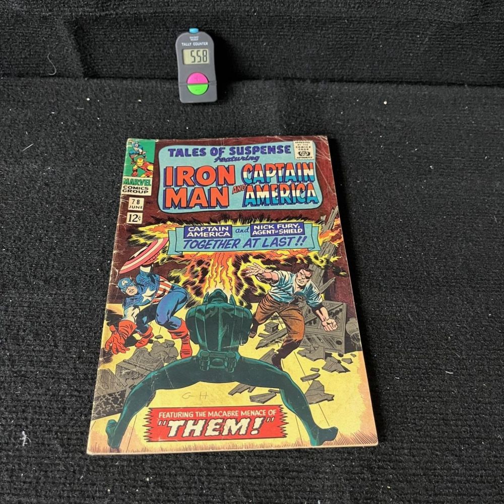 Lot 558: Tales of Suspense 78 Marvel Silver Age