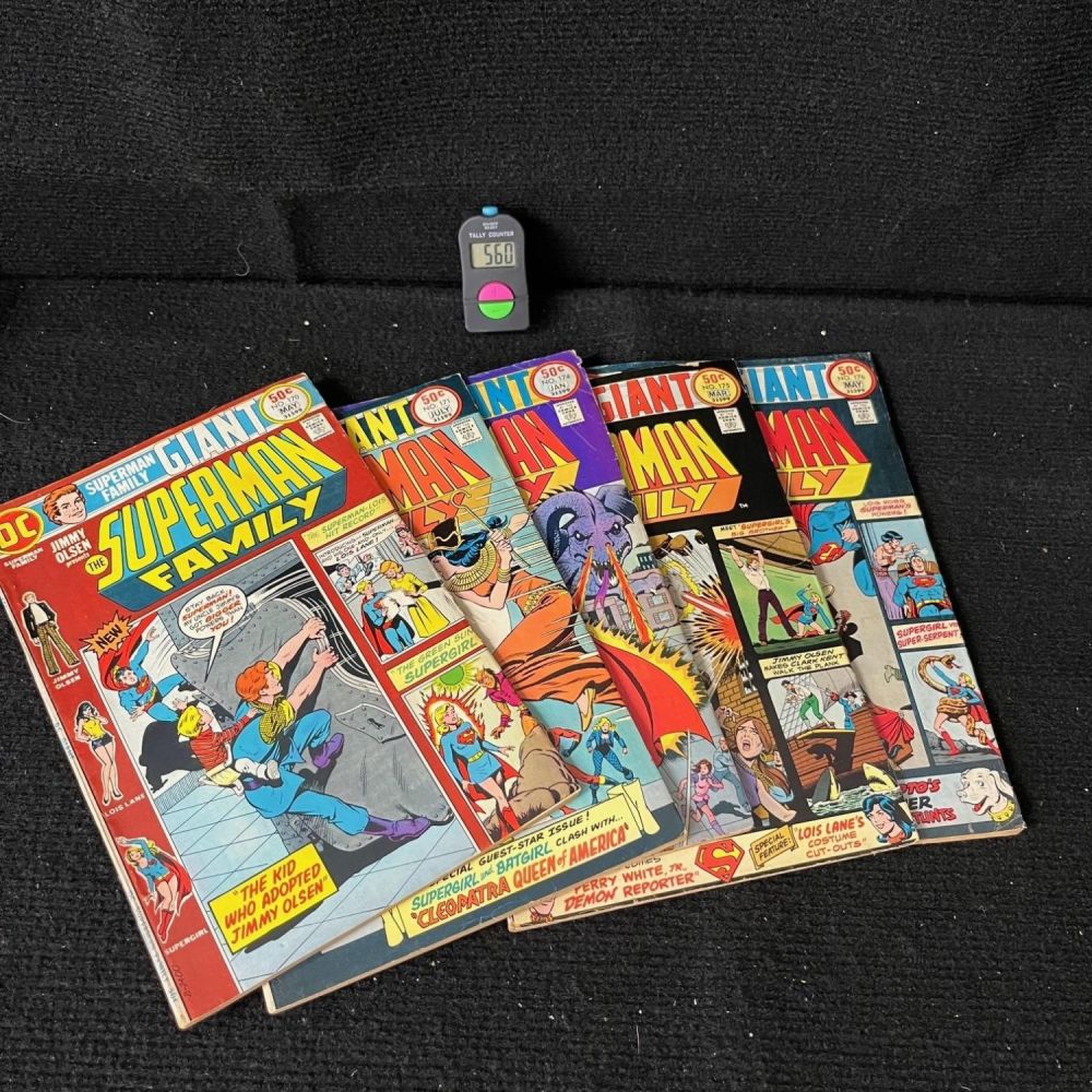Lot 560: Superman Family Bronze Age Comic Lot