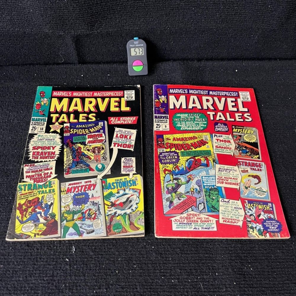 Lot 573: Marvel Tales 9 & 10 Feat. Spider-man