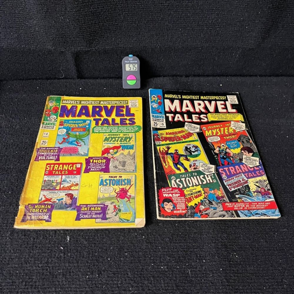 Lot 575: Marvel Tales 4 & 5 Feat. Spider-Man