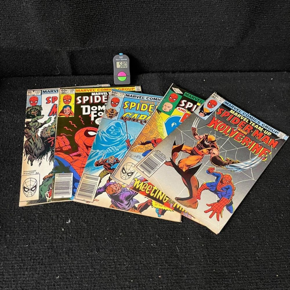 Lot 580: Marvel Team Up Lot w/ Spider-man & Wolverine