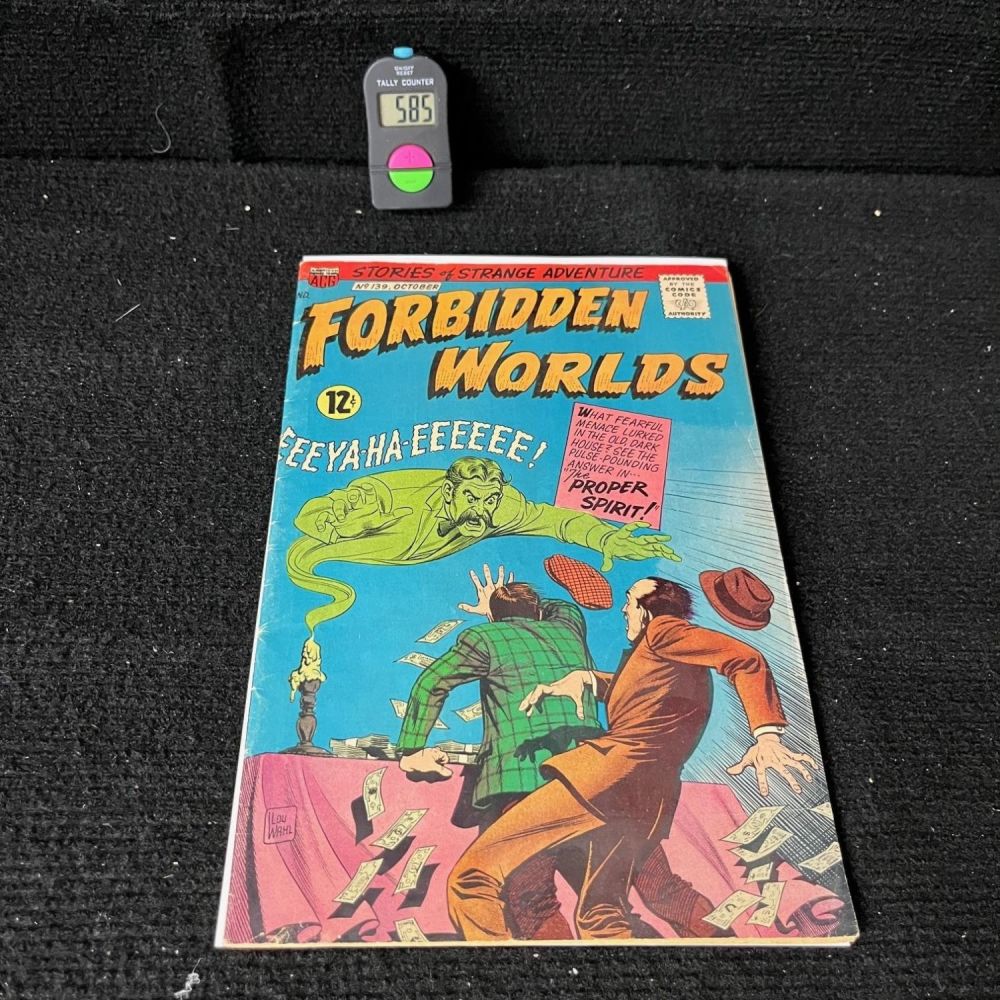 Lot 585: Forbidden Worlds 139 Silver Age Horror