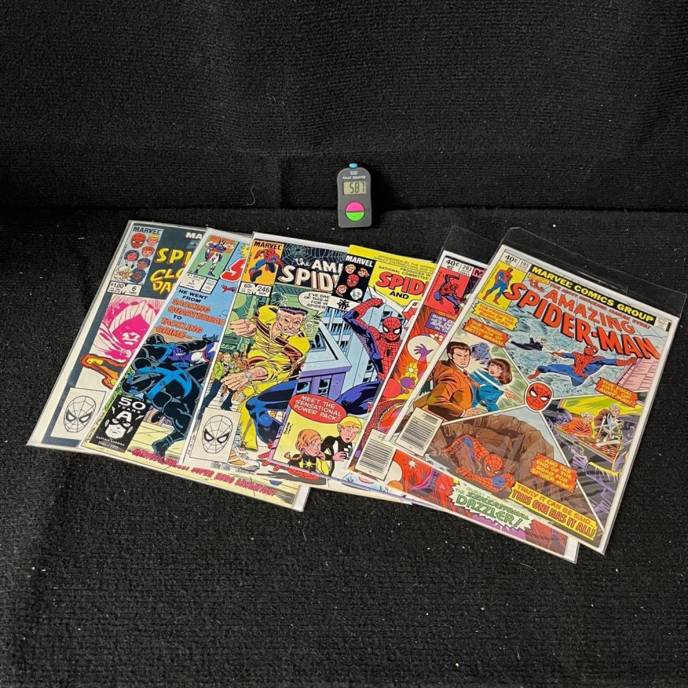 Lot 587: Amazing Spider-man + Related Comic Lot
