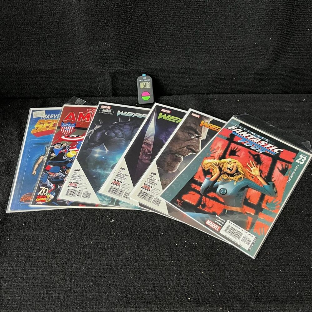 Lot 588: Marvel Modern Age Comic Lot w/ Variants