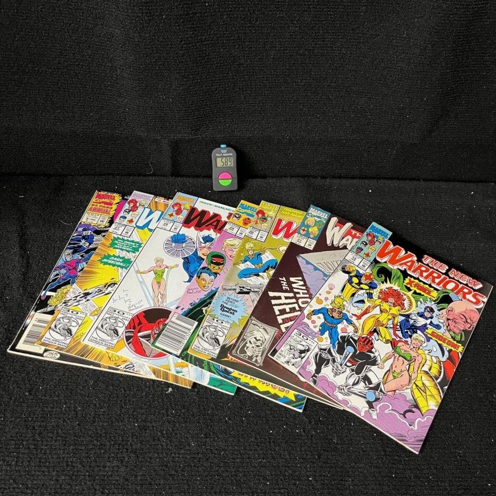 Lot 589: New Warriors Comic Lot +