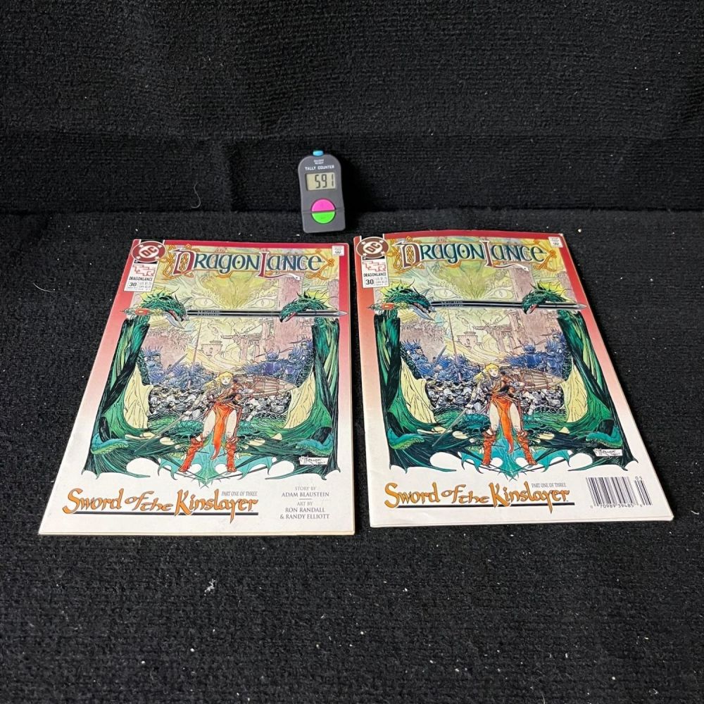 Lot 591: Dragonlance Comic Lot w/Newsstand Ed
