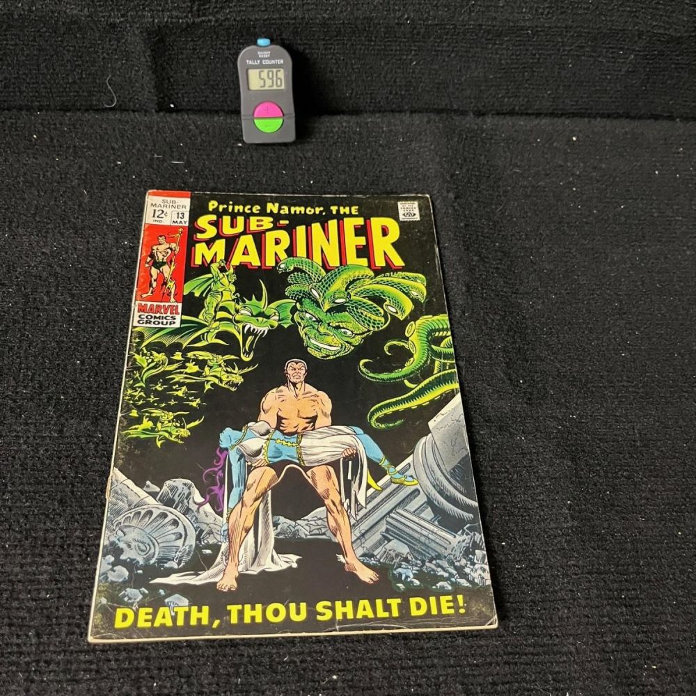Lot 596: Sub-Mariner 13 Silver Age Marvel