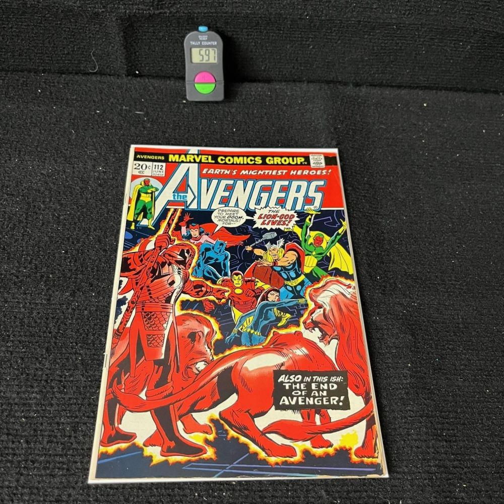 Lot 597: Avengers 112 1st App Mantis