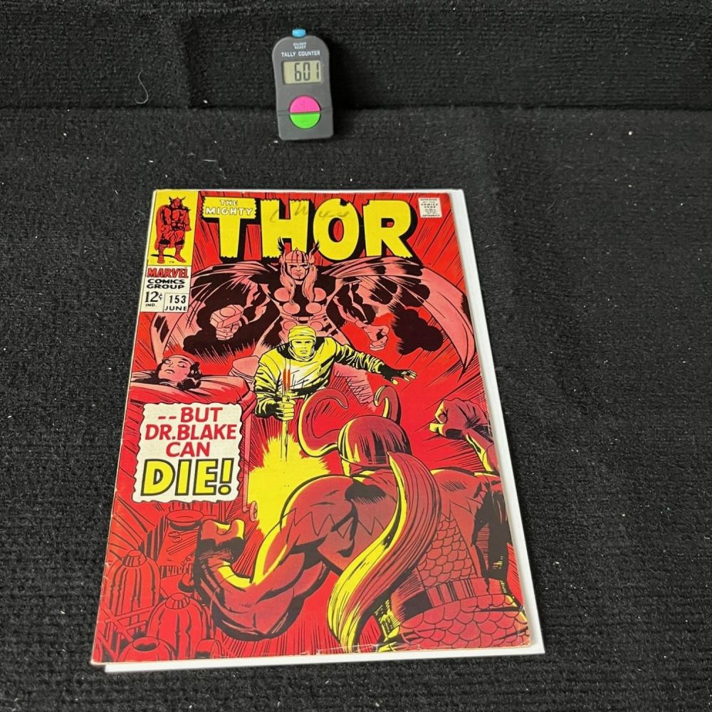 Lot 601: Thor 153 Marvel Silver Age Loki App