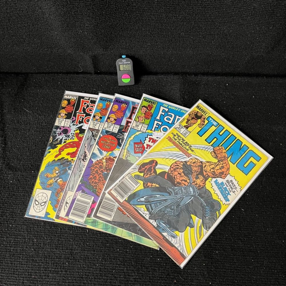 Lot 608: Silver Surfer & Fantastic Four Comic Lot