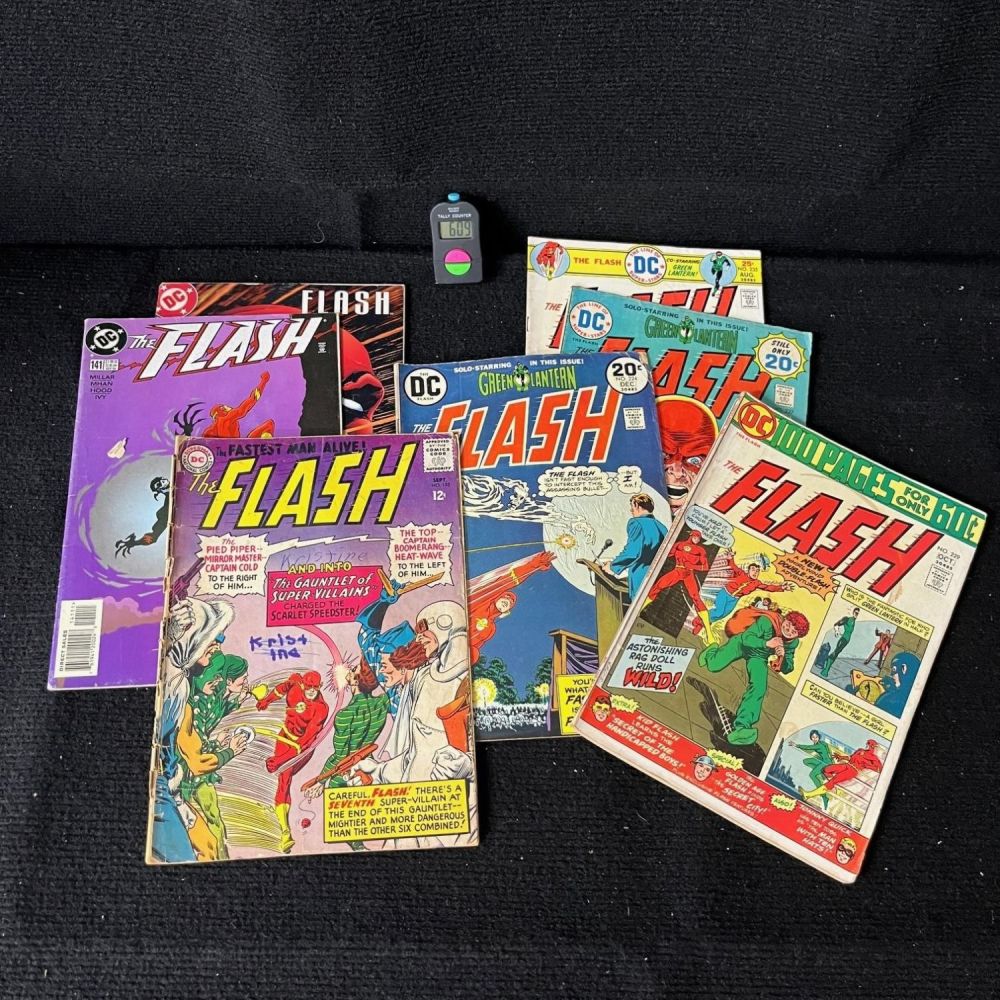 Lot 610: Flash & Brave & Bold Silver & Bronze Age Lot