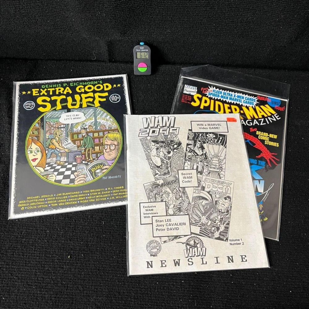 Lot 612: Magazine & Omnibus Lot w/ Extra Good Stuff